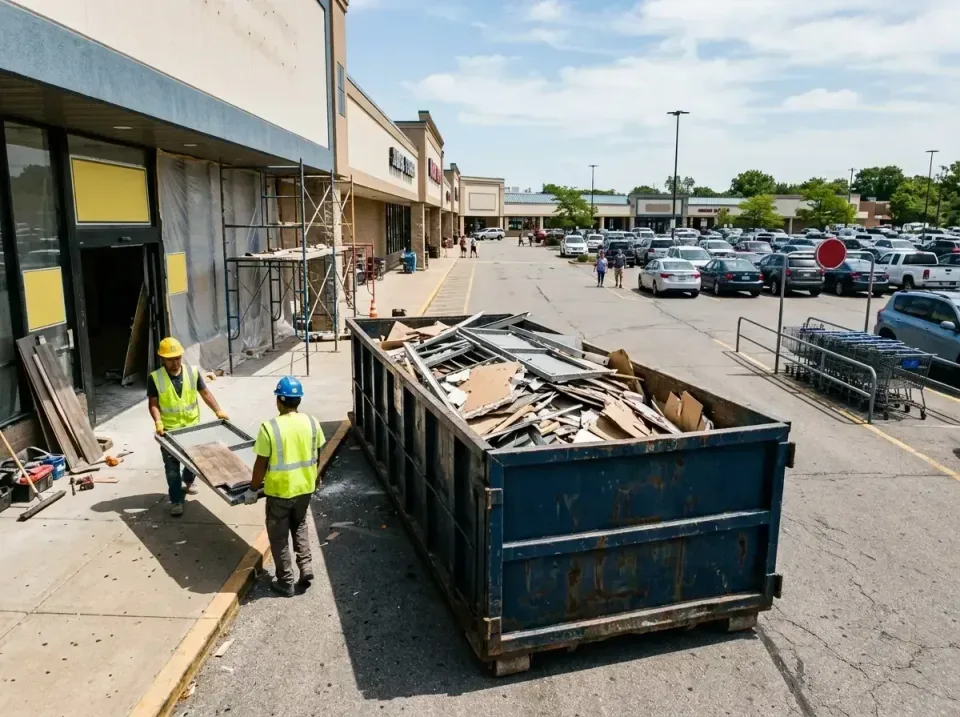 retail-store-renovation-debris-003 — frequently asked questions, Roll-off Dumpster Rentals in Mendota Heights, MN